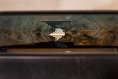 Live Edge Walnut & Glass "River" Dining Table photo 4
