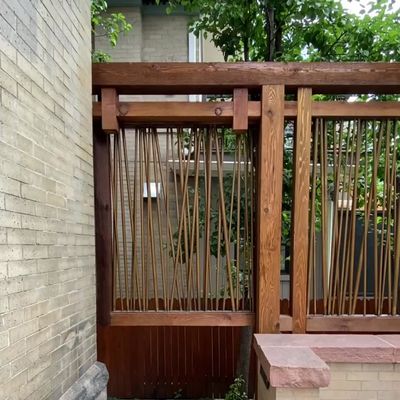 Cedar Shade with Patinated Copper "Bamboo" photo 6