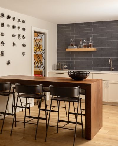 Walnut Finish Acoustic Slatted Wall Panels & More photo 3